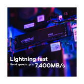 SSD M.2 2280 Crucial T500 1TB TLC NAND NVMe PCIe Gen 4.0 image