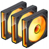 Ventoinha Jonsbo ZK-120B ARGB PWM Preto 120mm Pack 3 image