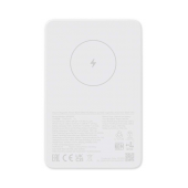 Powerbank Xiaomi Magnetic MagSafe 5000mAh 18W Rápido USB-C Branco image