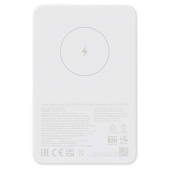 Powerbank Xiaomi Magnetic MagSafe 5000mAh 18W Rápido USB-C Branco image