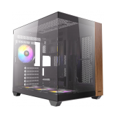 Caixa ATX Antec CX800 Madeira ARGB Preta Vidro Temperado  image