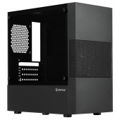 Caixa Micro-ATX Unykach Aero C25 com Fonte de Alimentação 500W Preta image