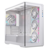 Caixa Micro-ATX Einarex ZM800 RGB Branca image