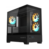 Caixa Micro-ATX Gigabyte C201 Panoramic ARGB TG Preta image