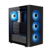 Caixa ATX Unyka Revelat Mesh Compact ARGB Vidro Temperado Preta image