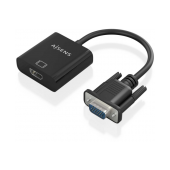 Adaptador Aisens VGA para HDMI 20cm Preto image