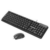 Conjunto Teclado e Rato Tacens ACP02 Preto image