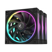 Ventoinha Deepcool FL12 ARGB PWM Preto 120mm Pack 3 image