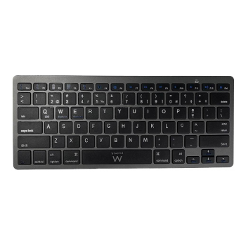 Teclado Ewent EW3120 Ultra-Slim Bluetooth PT Cinza image