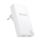 Carregador de Parede Aisens 65W 2xUSB-C Branco image