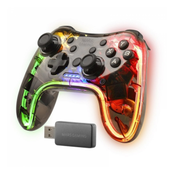 Gamepad Mars Gaming MGP-24 Wireless Multiplataforma Neon RGB image