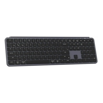 Teclado Keychron B6 Pro Ultra-Slim 100% Wireless Scissor Switch Silent Tri-Mode Cinza image