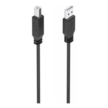 Cabo Aisens USB 2.0 Type-A M p/ Type-B M com Amplificador 10m Preto image