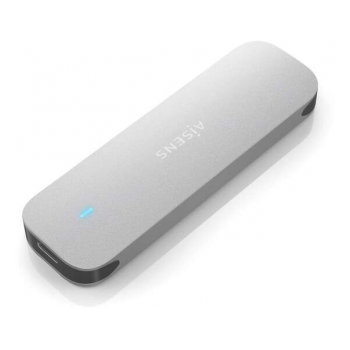 Caixa Externa Aisens M.2 ASM2-025SL para SSD M.2 NVME USB 3.2 Cinza image