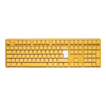 Conjunto de 109 Teclas + 10 Extra Ducky PBT Doubleshot Yellow Ducky PT image