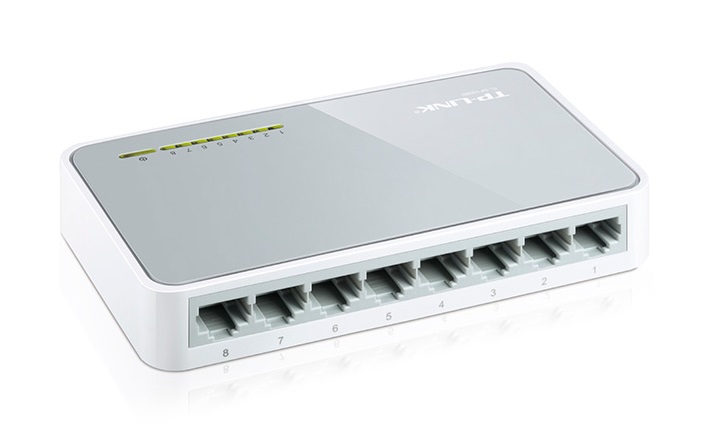 Switch TP-Link 8 Portas 10/100Mbps - TL-SF1008D 1