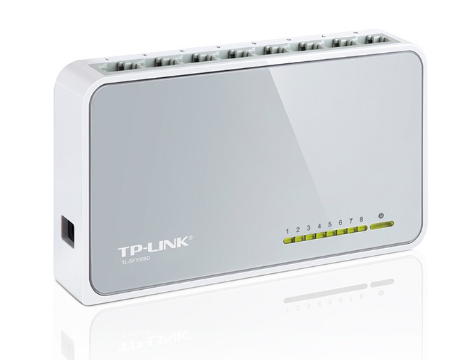 Switch TP-Link 8 Portas 10/100Mbps - TL-SF1008D 3