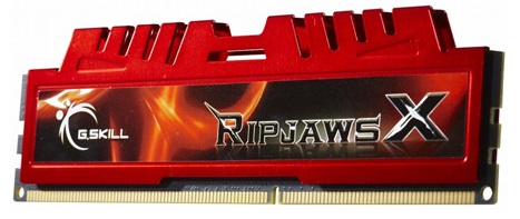 Memória RAM Gskill Ripjaws X 8GB (1x8GB) DDR3-1600MHz CL10 Vermelha 1