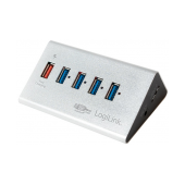 HUB USB3.0 LogiLink 4-Portas+ 1 Fas... image