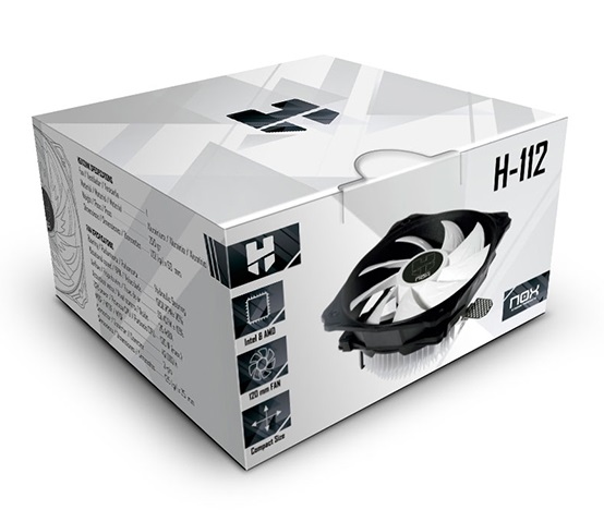 Nox Hummer Cooler CPU H-112 120mm Universal 4