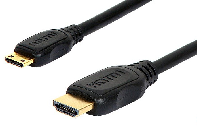 Cabo HDMI - Mini HDMI 1.4 Goldplate M/M 3m Preto 1