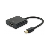 Adaptador EQUIP Mini DisplayPort para HDMI M/F Preto image
