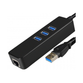 Adaptador Ntech HUB USB3.0 + RJ45 image