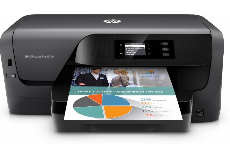 Impressora HP Officejet Pro 8210 1
