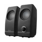 Colunas Trust Remo 2.0 Compact USB 8W Preto image