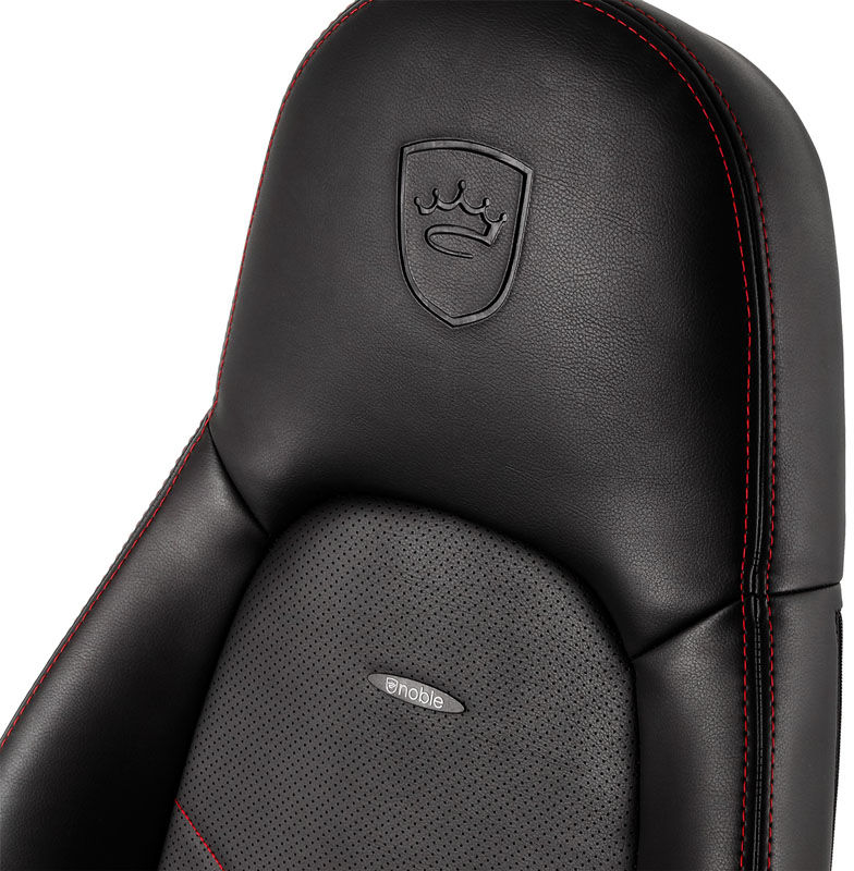 Cadeira Noblechairs ICON PU Leather Preto / Vermelho 3