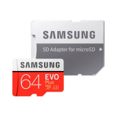 Cartão Memória Samsung EVO Plus UHS-I U3 microSDXC 64GB image