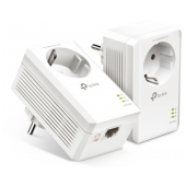 Powerline TP-Link AV1000 Gigabit Passthrough Powerline Starter Kit image