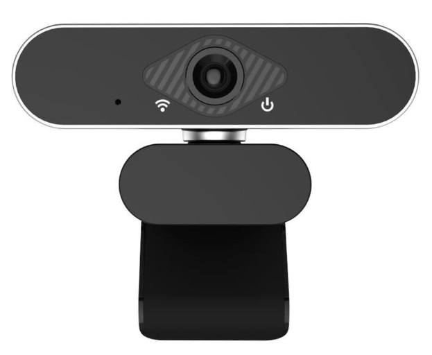Webcam W9 OEM Full HD Preta 1