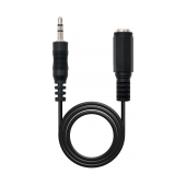 Cabo Extensão de Áudio NanoCable Jack 3.5mm M p/ Jack 3.5mm M 5m Preto image