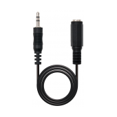 Cabo Extensão de Áudio NanoCable Jack 3.5mm 3m Preto image