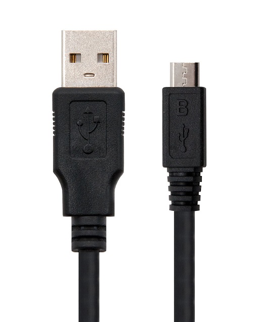 Cabo NanoCable USB 2.0 Type-A M p/ micro-USB M 0.8m Preto 2