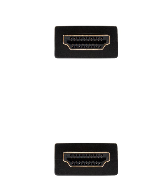 Cabo HDMI 1.4 NanoCable High Speed M/M 1.8m Preto 3