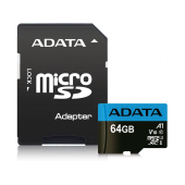 Cartão de Memória Adata Premier 64GB microSDXC/SDHC UHS-I Classe 10 c/adap image