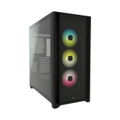 Caixa Extended-ATX Corsair iCUE 5000X RGB Tempered Glass Preta image